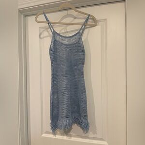 Blue Sparkle Swimsuit Cover